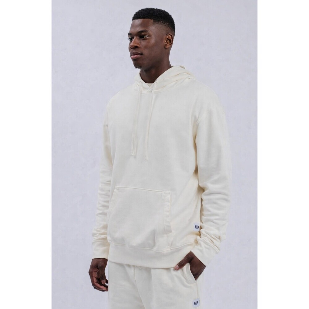 Bridgeforth Farms Ivory Off White Heavyweight Hoodie Men Large Cotton  NWT CR70